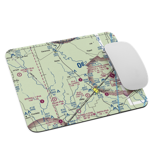 Rodgers Roost Airport (0XS1) VFR Sectional Mouse Pad