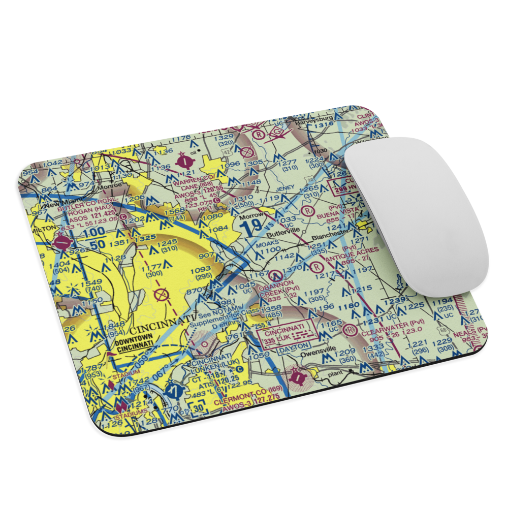 Rohrer Airport (5OI0) VFR Sectional Mouse Pad 