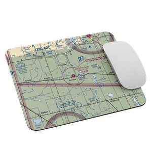Rolette Airport (2H9) VFR Sectional Mouse Pad