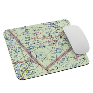 Ron Wood Airport (5FD1) VFR Sectional Mouse Pad