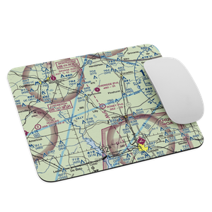Roney Farms Airport (5GA6) VFR Sectional Mouse Pad