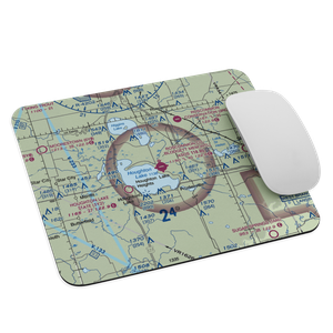 Roscommon County - Blodgett Memorial Airport (HTL) VFR Sectional Mouse Pad
