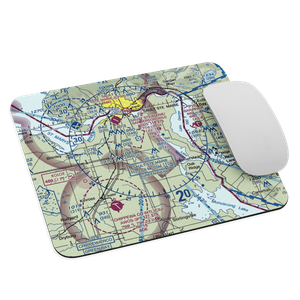 Rosedale Airport (1MI6) VFR Sectional Mouse Pad
