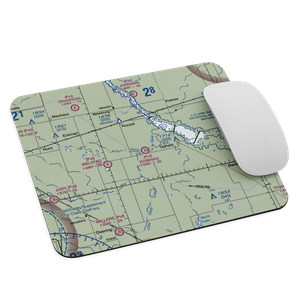 Rosenau Airport (21ND) VFR Sectional Mouse Pad