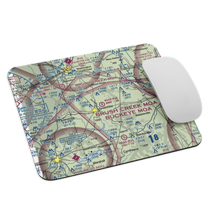 Ross Field (OI25) VFR Sectional Mouse Pad