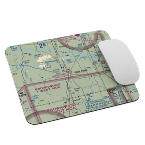 Ross Planes Airport (TX11) VFR Sectional Mouse Pad