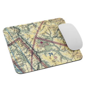 Round Valley Airport (O09) VFR Sectional Mouse Pad