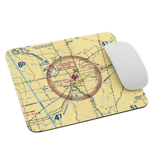 Roundup Airport (RPX) VFR Sectional Mouse Pad