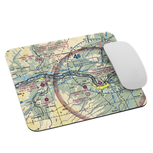 Rowena Dell Airport (02OR) VFR Sectional Mouse Pad