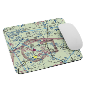 Runyan Aviation Airport (IL15) VFR Sectional Mouse Pad