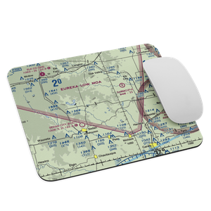 Rupp Airport (2KS0) VFR Sectional Mouse Pad