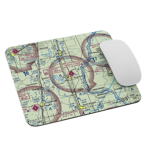 Rush City Regional Airport (ROS) VFR Sectional Mouse Pad