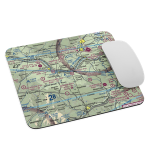 Russell Airport (NY51) VFR Sectional Mouse Pad
