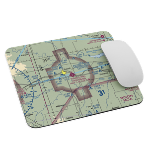 Russell Municipal Airport (RSL) VFR Sectional Mouse Pad