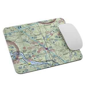 Rutherford Airport (28WI) VFR Sectional Mouse Pad