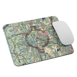 Rutland - Southern Vermont Regional Airport (RUT) VFR Sectional Mouse Pad