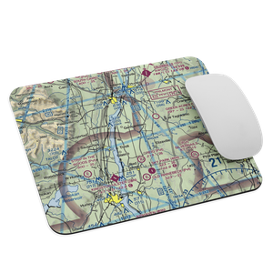 S.O.P. Airport (NK06) VFR Sectional Mouse Pad