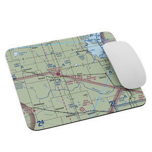 Sabbe Brothers Landing Strip (NA38) VFR Sectional Mouse Pad