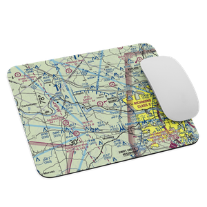 Sabot Airport (1VA0) VFR Sectional Mouse Pad