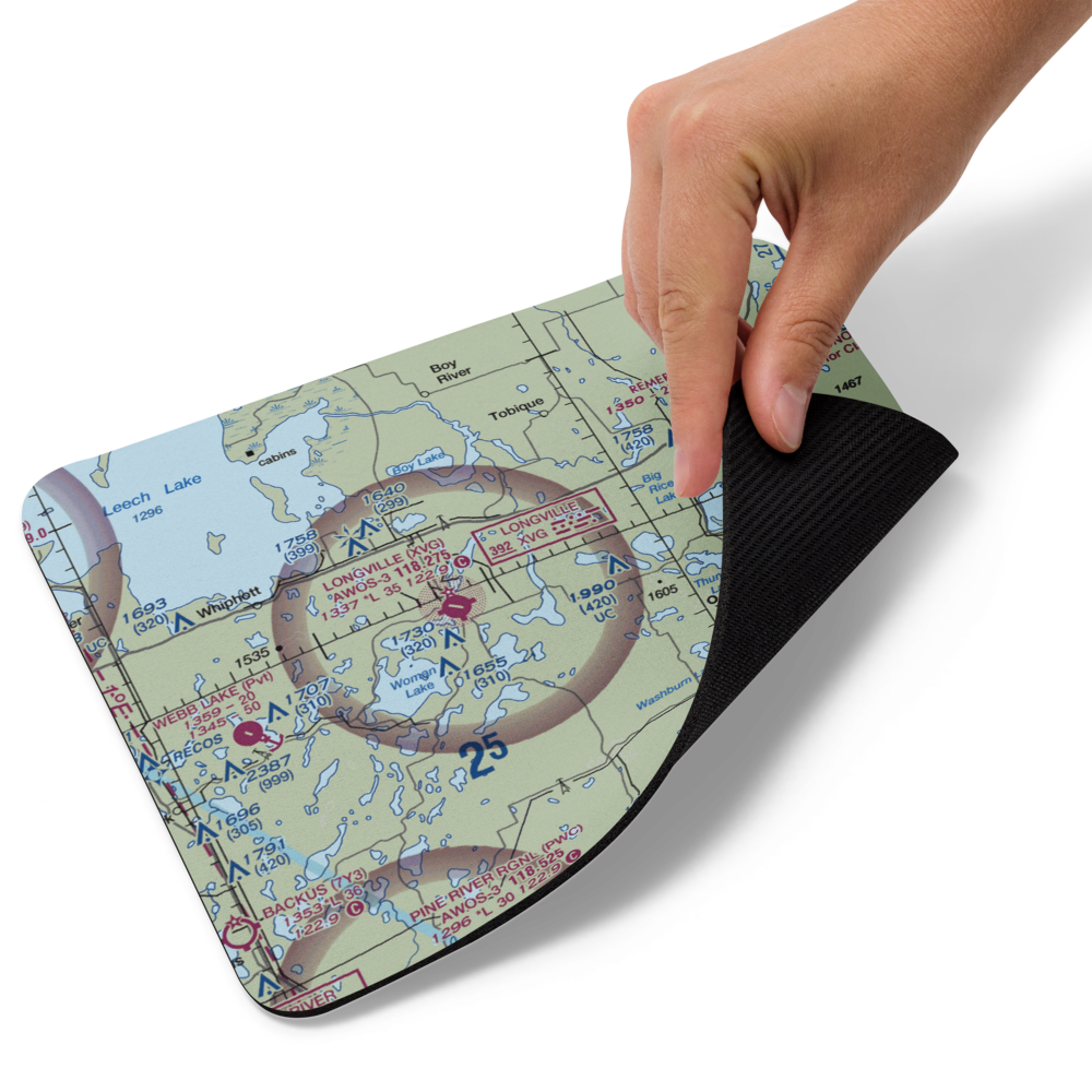 Safe Air Seaplane Base (MY83) VFR Sectional Mouse Pad 