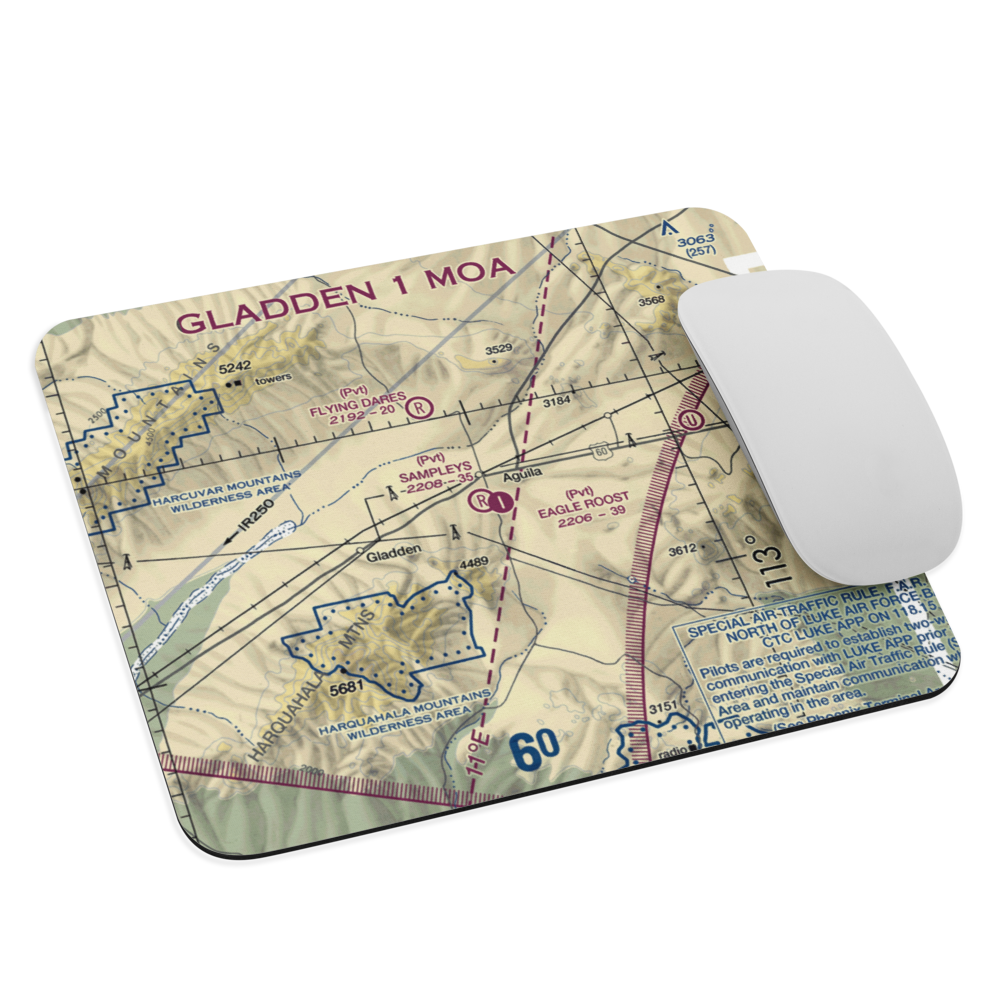 Sampley's Airport (28AZ) VFR Sectional Mouse Pad 