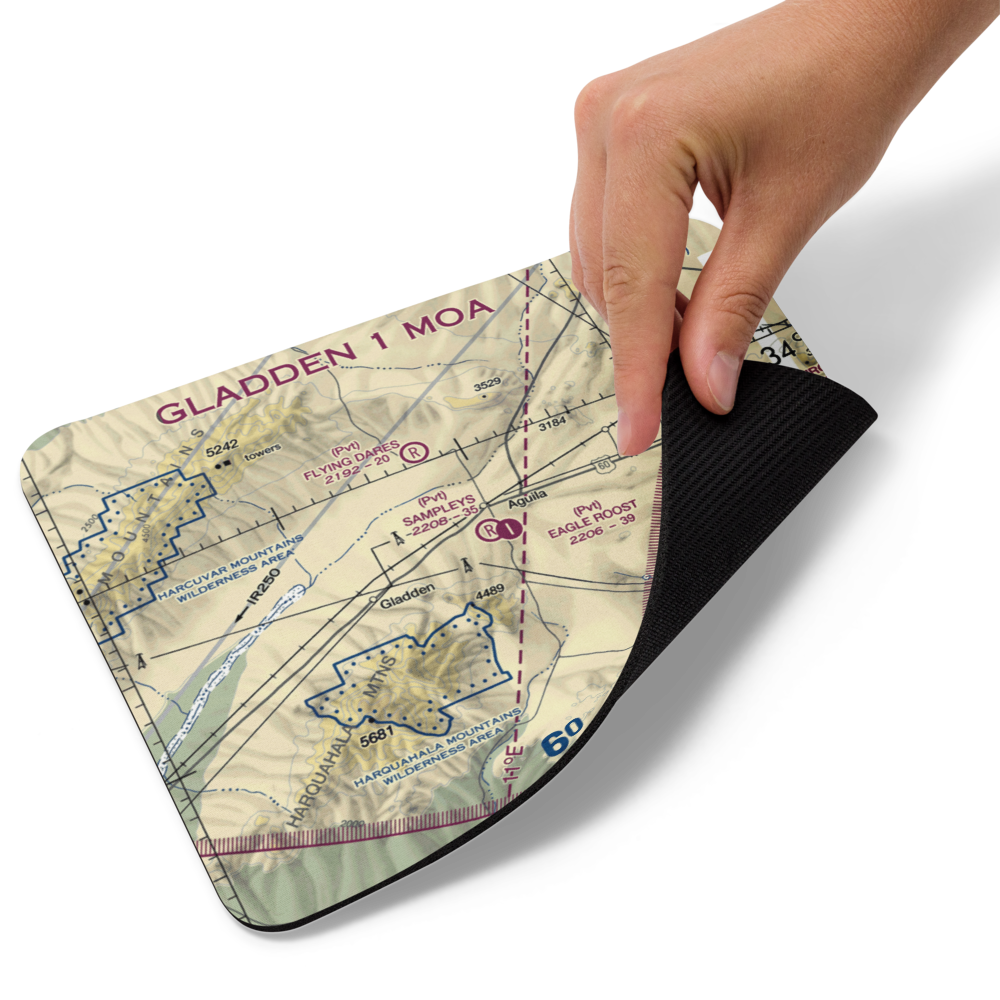 Sampley's Airport (28AZ) VFR Sectional Mouse Pad 