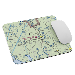 San Augustine County Airport (78R) VFR Sectional Mouse Pad
