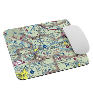 San Marcos Regional Airport (HYI) VFR Sectional Mouse Pad