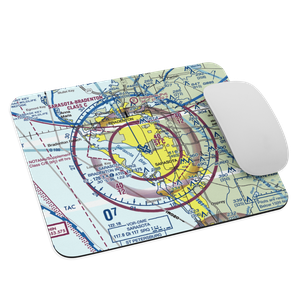 Sarasota Bradenton International Airport (SRQ) VFR Sectional Mouse Pad