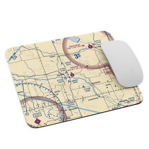 Sargent Municipal Airport (09K) VFR Sectional Mouse Pad
