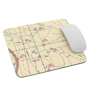 Saubak Airport (15MT) VFR Sectional Mouse Pad