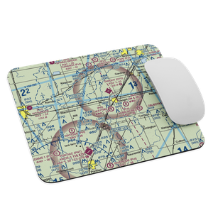 Sauer Airport (08LL) VFR Sectional Mouse Pad