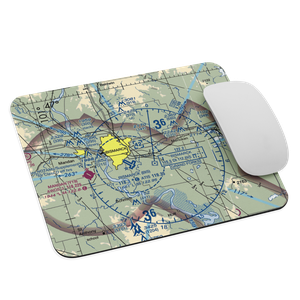 Sauter Airport (ND96) VFR Sectional Mouse Pad