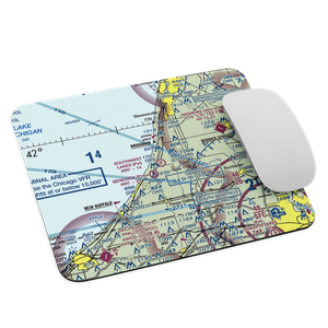 Sawyer / Southwest Lakes Airpark (US-0182) VFR Sectional Mouse Pad