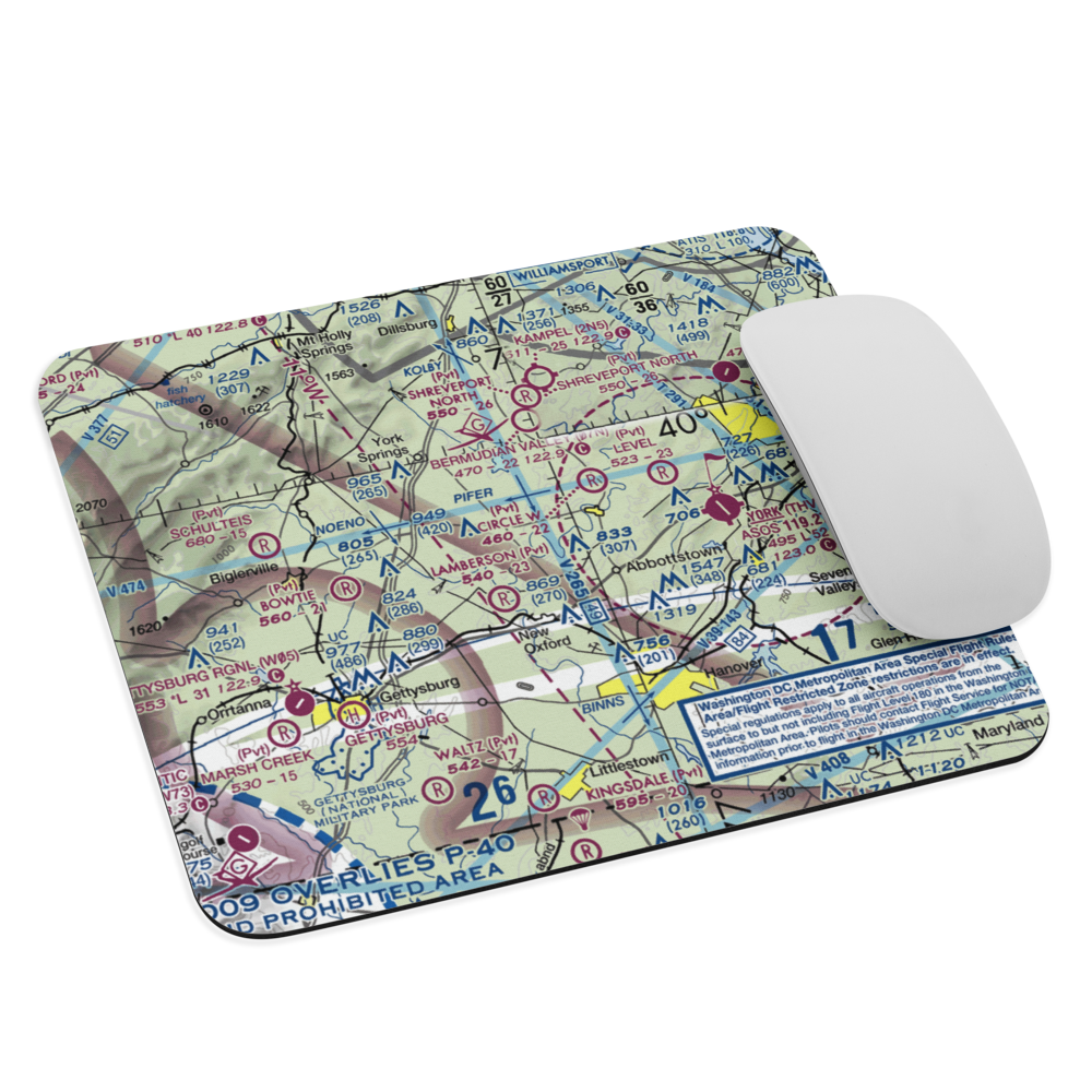 Schulteis Field (71PN) VFR Sectional Mouse Pad 
