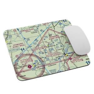 Schuy-Rush Airport (5K4) VFR Sectional Mouse Pad