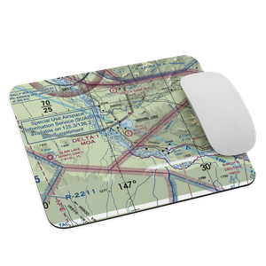 Scotts Airport (0AK0) VFR Sectional Mouse Pad