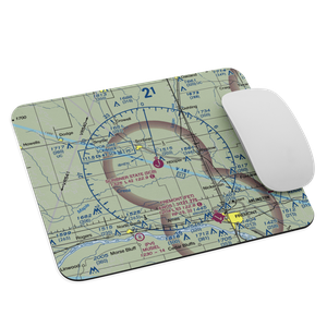 Scribner State Airport (SCB) VFR Sectional Mouse Pad