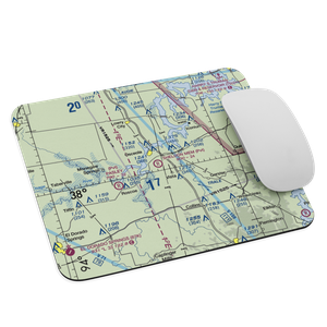 Sean D Sheldon Memorial Airfield (3MO) VFR Sectional Mouse Pad
