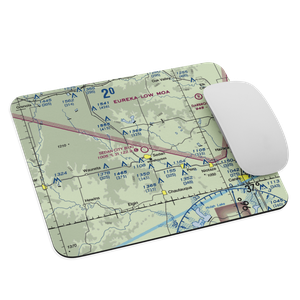 Sedan City Airport (61K) VFR Sectional Mouse Pad