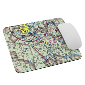 Selma Airport (0Q4) VFR Sectional Mouse Pad