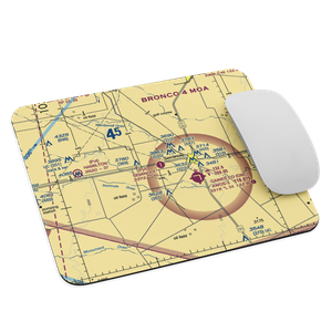Seminole Spraying Service Airport (39TE) VFR Sectional Mouse Pad