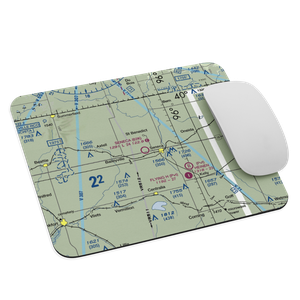 Seneca Municipal Airport (62K) VFR Sectional Mouse Pad