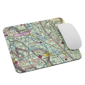Sequoia Field (D86) VFR Sectional Mouse Pad