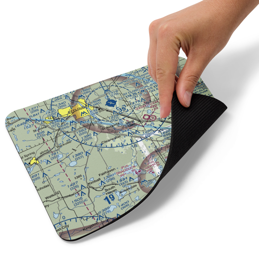 Seven Hills Airport (5MN4) VFR Sectional Mouse Pad 