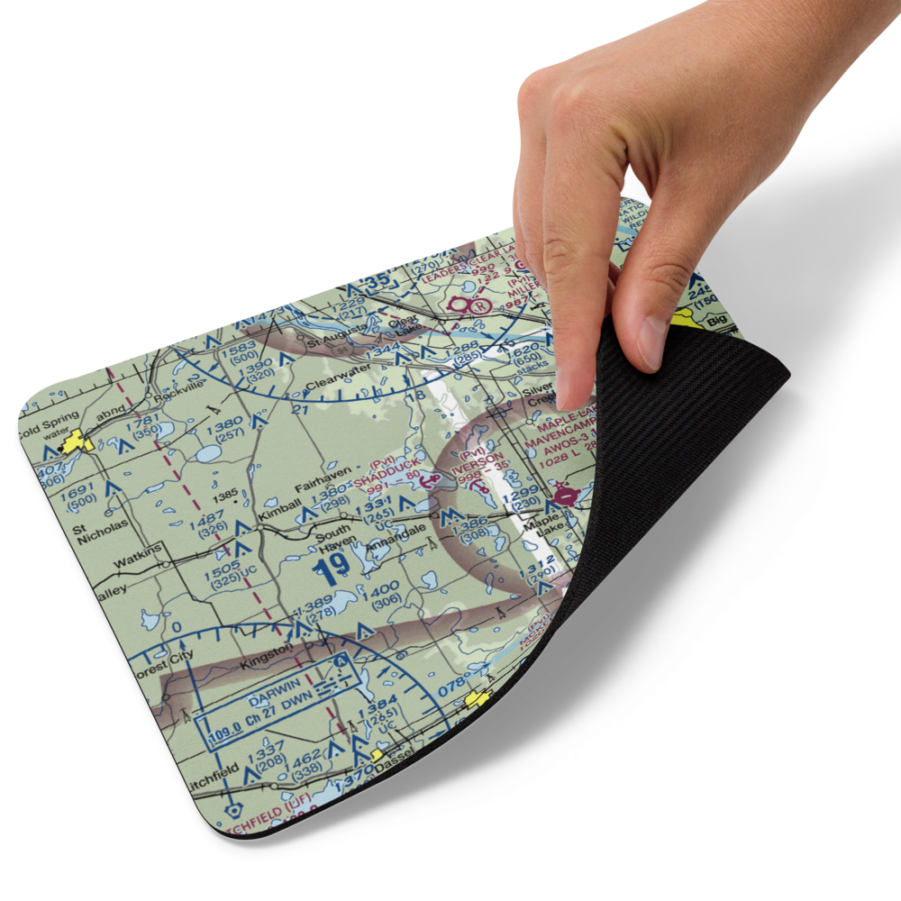 Shadduck Seaplane Base (3MN0) VFR Sectional Mouse Pad 