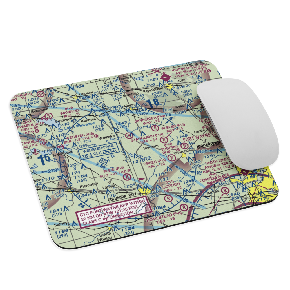 Shaffer Airport (9II0) VFR Sectional Mouse Pad 