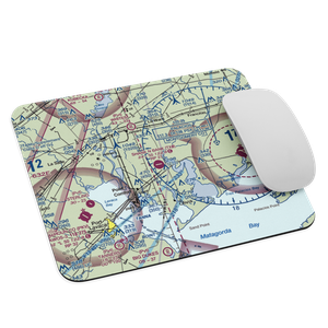 Shank N Bank Airport (TX0) VFR Sectional Mouse Pad