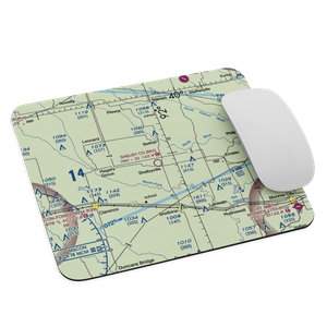 Shelby County Airport (6K2) VFR Sectional Mouse Pad