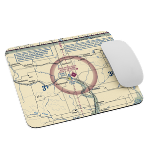 Sher-Wood Airport (PWD) VFR Sectional Mouse Pad
